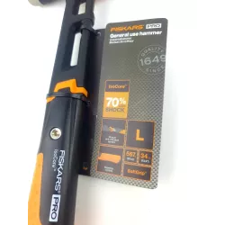 Fiskars Młotek stolarski L 1020214 Eliminuje wstrząsy Ergonomiczny Solidny