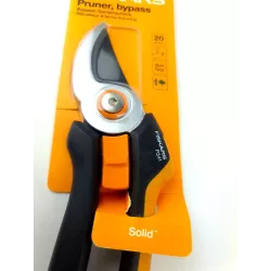 Fiskars Sekator nożycowy Solid P341 1057164 SoftGrip Młode gałęzie Jednoręczny