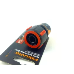 Fiskars Szybkozłącze 3/4" STOP 1027081 Podłączanie węża ogrodowego Mocne Ze STOPem
