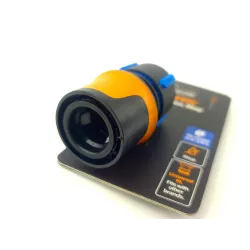 Fiskars Szybkozłącze 1/2-5/8" STOP 1027079 Mocne Funkcja STOP Podłączanie węża Nawadnianie działki