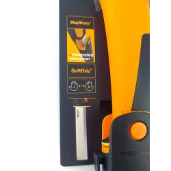 Fiskars Nóż stolarski + Ostrzałka 1023621 Dłuto Cięcie drewna Ergonomiczny
