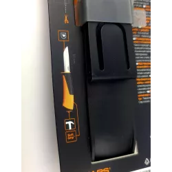 Fiskars Nóż uniwersalny + Ostrzałka 1023618 Krótki Trwały Stal nierdzewna