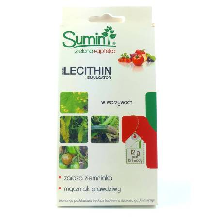 Sumin 12g Lecithin Naturalny środek grzybobójczy BIO Warzywa Mączniak prawdziwy Zaraza ziemniaka
