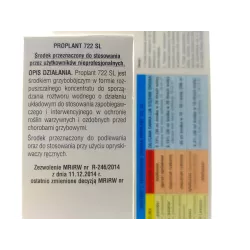 Sumin 30ml Proplant 722 SL Grzybobójczy środek do oprysku Mączniak Rzekomy Zgorzel zgnilakowa Fytoftoroza