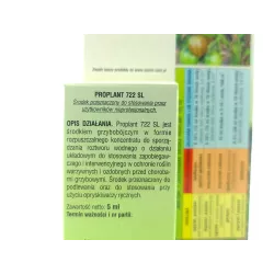 Sumin 5ml Proplant 722 SL Środek grzybobójczy Fytoftoroza Zgorzel zgnilakowa Mączniak Rzekomy
