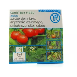 Sumin 5ml Cabrio Duo 112EC Zwalcza mączniaka rzekomego zarazę ziemniaka antraknozy