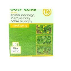 Sumin 20ml Golf Extra Herbicyd Zwalcza chwasty w trawnikach Boiska Pola golfowe Tereny zielone