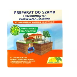 Microbec 0,9kg + 300g GRATIS Preparat do szamb oczyszczalni skuteczny zapach cytrynowy