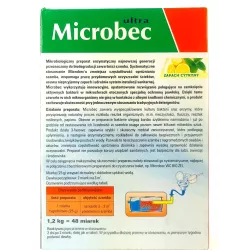 Microbec 0,9kg + 300g GRATIS Preparat do szamb oczyszczalni skuteczny zapach cytrynowy