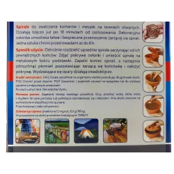 Bros 6szt. Spirale na komary meszki + Osłonka Ogród Działka Grill Odstrasza dymem