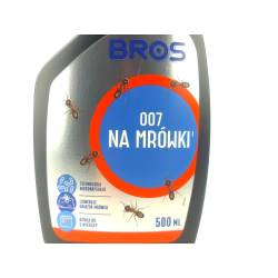 Bros 500ml 007 Płyn do zwalczania mrówek mikrokapsułkowany działa do 3 miesięcy