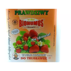 Ekodarpol 5 l Biohumus Extra Truskawka Nawóz BIO Poziomki Smaczne owoce
