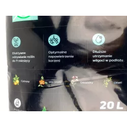 Wokas Smart 20L Ziemia do Cytrusów Roślin śródziemnomorskich Cytryn Opuncji Oleandrów figi Nawóz długodziałający
