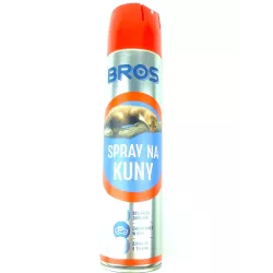 Bros 400ml Spray na kuny Zabezpiecza Odstrasza Poddasze Dom Samochód Działa 8 tygodni