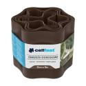 Cellfast Obrzeże ogrodowe Brązowe 15cm x 9m 30-012H Faliste Odgradzanie