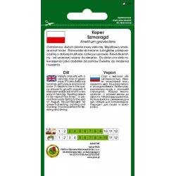 PNOS 100g Koper Szmaragd Nasiona warzyw Odmiana średnio późna Źródło witaminy C Plenny