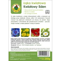 PNOS 250g Łąka Kwietna Kwiatowy Eden Nasiona kwiatów Różnobarwna Miododajna