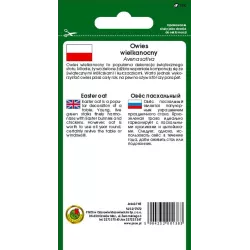 PNOS 10g Owies Wielkanocny Nasiona Na stół wielkanocny Zielona dekoracja