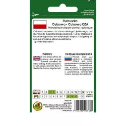 PNOS 5g Pietruszka Cukrowa Ożarowska Nasiona warzyw Wczesna Do sałatek