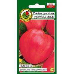 PNOS 0,2g Pomidor Bawole Serce Oxheart Nasiona warzyw Odmiana gruntowa Bardzo duże owoce