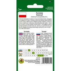 PNOS 1g Pomidor Faworyt Nasiona warzyw Odmiana gruntowa Mięsisty Duże owoce