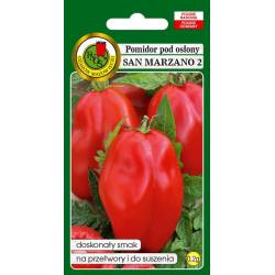 PNOS 0,2g Pomidor San Marzano 2 Nasiona warzyw Odmiana pod osłony Doskonały smak Suszenie
