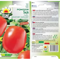 Toraf 0,5g Pomidor Sejk Szejk Karłowy Gruntowy Nasiona warzyw odmiana wczesna źródło witaminy C sałatkowy