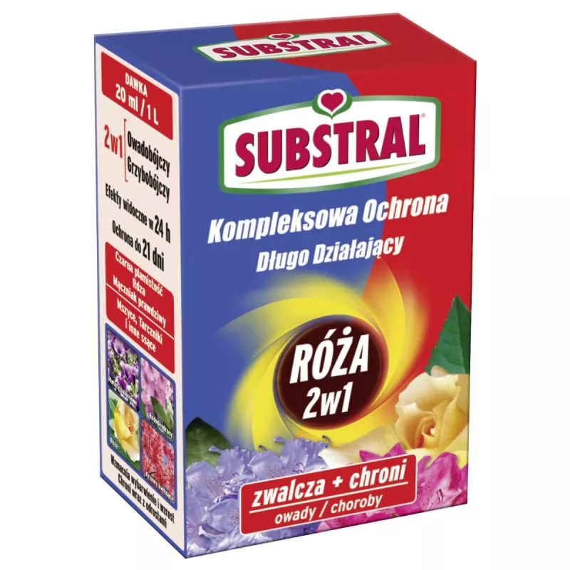Substral 100ml Róża 2w1 Środek owadobójczy grzybobójczy Długo działający Zwalcza Chroni
