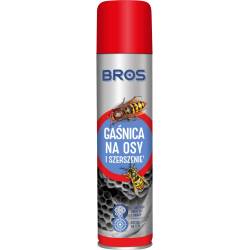 Bros 600ml Gaśnica na osy i szerszenie spray sprej owady oprysk zasięg 5m