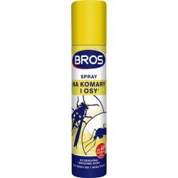 Bros 90ml Spray na komary i osy skuteczne zabezpieczenie do 6 godzin skóra wrażliwa