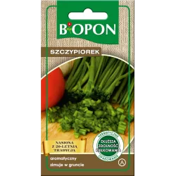 Biopon 1g Szczypiorek Bohemia Zimujący Nasiona warzyw Odmiana wieloletnia Bardzo plenna