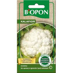 Biopon 1g Kalafior Śnieżnobiały Snow Ball Nasiona warzyw Odmiana wczesna Odporna na suszę