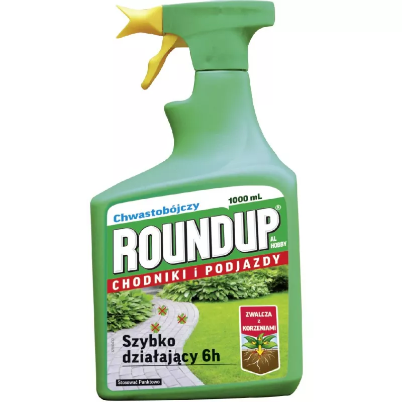 Roundup H Hobby AL 1l Środek chwastobójczy Substral Chodniki podjazdy kostka