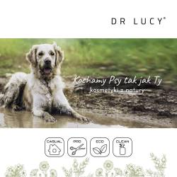 Dr Lucy Pro 120g Puder wybielający dla psów Intensyfikuje biały kolor Pokrywa zażółcenia Maltańczyk