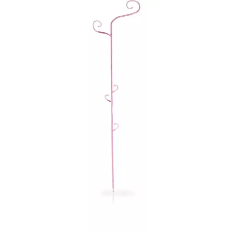 POLNIX Podpórka do storczyka dekoracyjna Orchidea Patyk Tyczka Różowa Transparentna Podpiera