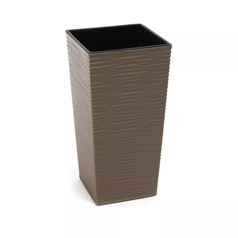 LAMELA Doniczka Finezja Dłuto Frappe 19x19 + Wkład Donica Balkon