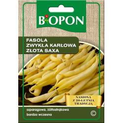Biopon 35g Fasola zwykła karłowa Złota Saxa Nasiona warzyw Bezwłóknista