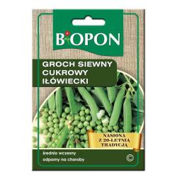 Biopon 40g Groch siewny Łuskowy Iłówiecki Nasiona warzyw Średniowczesny Odporny