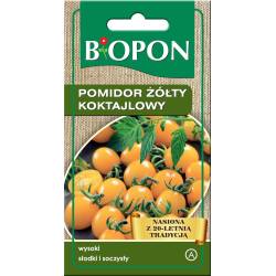 Biopon 0,1g Pomidor koktajlowy Cytrynek groniasty Nasiona warzyw Żółty Małe owoce