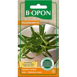 Biopon 0,05g Rozmaryn Lekarski Nasiona ziół Sosnowy aromat Ostro-słodki smak
