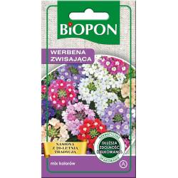 Biopon 0,1g Werbena zwisająca Mix Nasiona kwiatów Balkon Skrzynki
