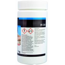 Acrylmed 1kg Dezacid VR OXY Tabletki tlenowe do basenu dezynfekcja wody bez chloru na glony