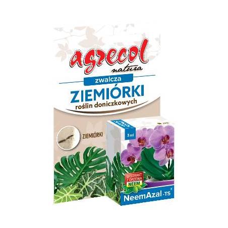 Agrecol 3 ml NeemAzal T/S Środek owadobójczy ECO Zwalcza ziemiórki Rośliny doniczkowe Ekstrakt z drzewa Neem