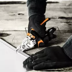 Fiskars Nożyce do blachy PowerGear Bulldog 1027212 Mocne Ergonomiczne Hartowana stal