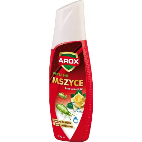 Arox 200ml Płyn na mszyce Spray Owadobójczy Zwalcza szkodniki roślin Szybko działa