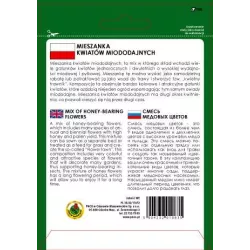 PNOS 20g Mieszanka kwiatów miododajnych Nasiona kwiatów Przyciągają pszczoły motyle Długo kwitną