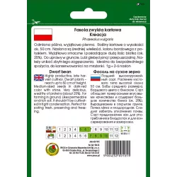 PNOS 50g Fasola Kreacja Nasiona warzyw Na suche nasiona Czerwona Późna Plenna