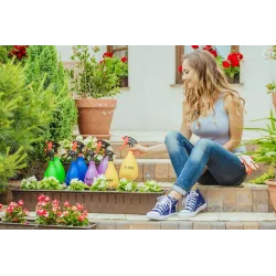 Kwazar 0,5l Twister Opryskiwacz ręczny Żółty Hobby Garden House Zraszanie roślin