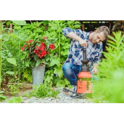 Kwazar 3l Orion Super Opryskiwacz ciśnieniowy + Osłona herbicydowa Sady Szklarnie Ogrody Mocny