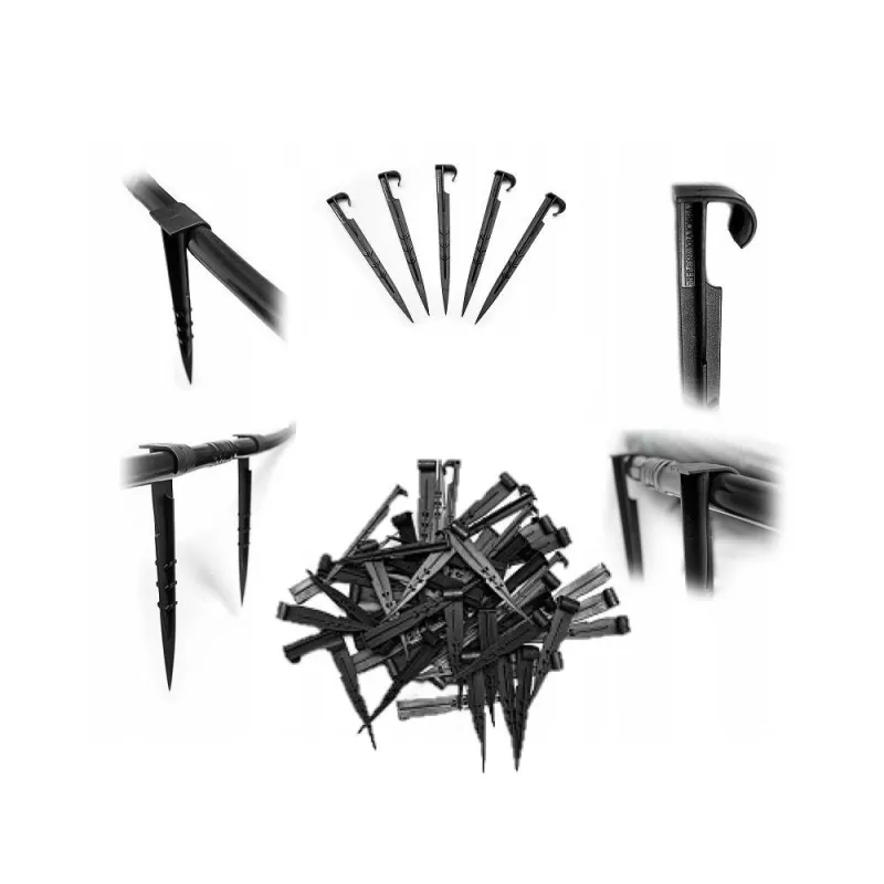 Alma 100 szt. Uchwyt do linii kroplujących Fi16 Stabilne mocowanie System nawadniający